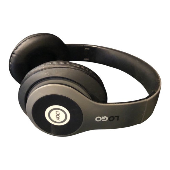 IJoy LOGO Black Wireless Headphones - Picture 1 of 3